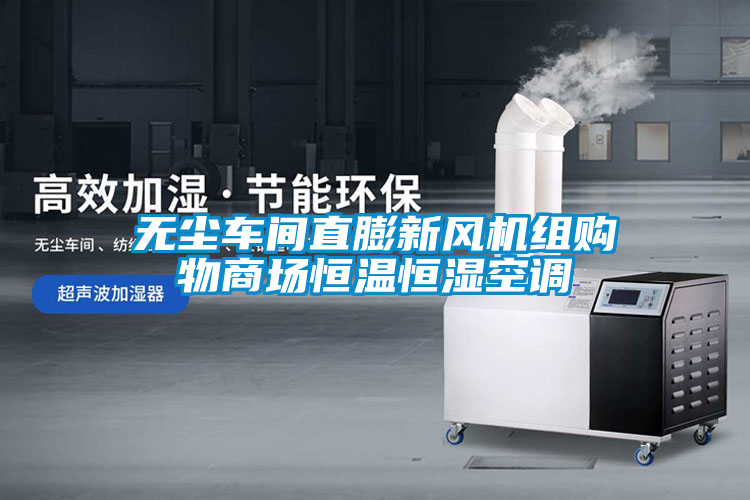 無(wú)塵車間直膨新風(fēng)機(jī)組購(gòu)物商場(chǎng)恒溫恒濕空調(diào)
