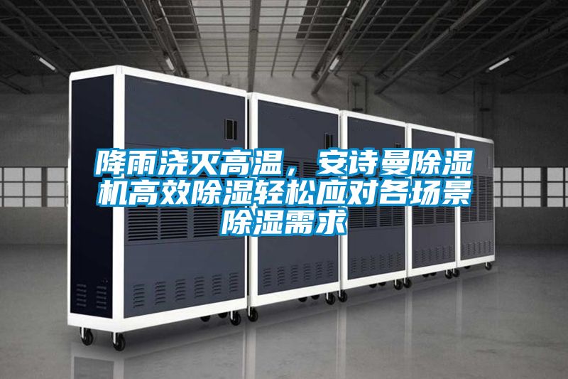 降雨澆滅高溫，安詩曼除濕機高效除濕輕松應(yīng)對各場景除濕需求