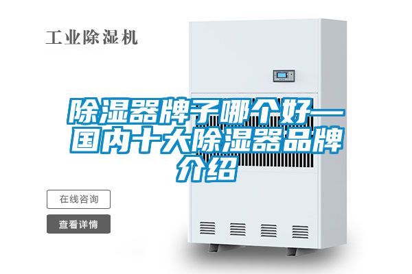 除濕器牌子哪個(gè)好—國內(nèi)十大除濕器品牌介紹