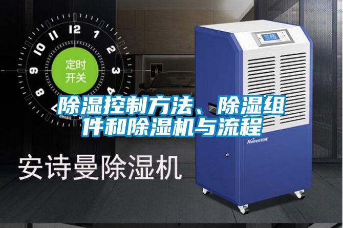 除濕控制方法、除濕組件和除濕機與流程