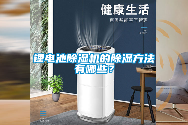 鋰電池除濕機的除濕方法有哪些？