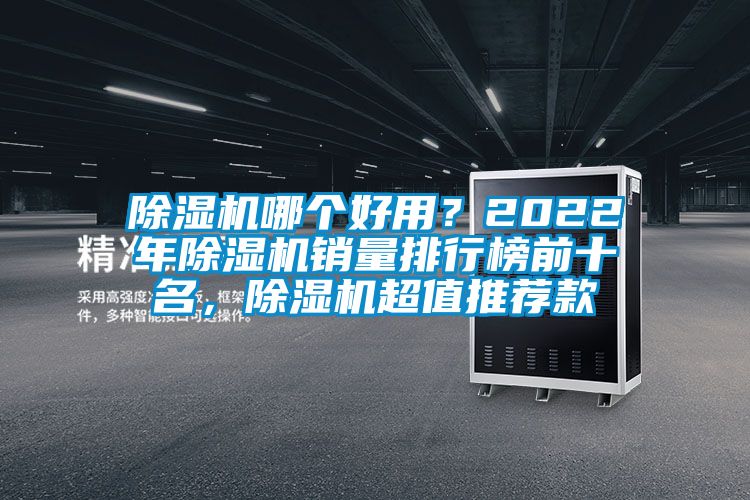 除濕機哪個好用？2022年除濕機銷量排行榜前十名，除濕機超值推薦款
