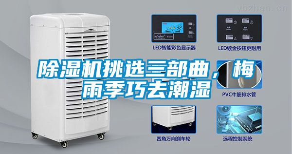 除濕機(jī)挑選三部曲，梅雨季巧去潮濕