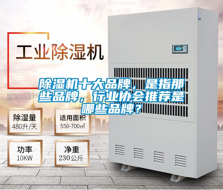 除濕機十大品牌，是指那些品牌，行業(yè)協(xié)會推薦是哪些品牌？