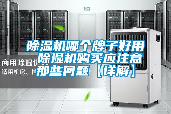 除濕機(jī)哪個牌子好用 除濕機(jī)購買應(yīng)注意那些問題【詳解】