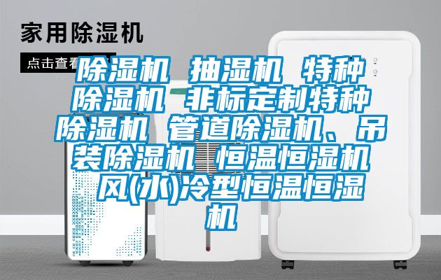 除濕機 抽濕機 特種除濕機 非標定制特種除濕機 管道除濕機、吊裝除濕機 恒溫恒濕機 風(fēng)(水)冷型恒溫恒濕機