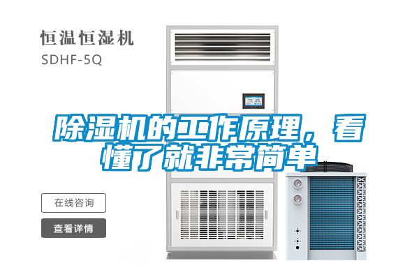 除濕機的工作原理，看懂了就非常簡單